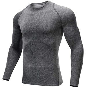 Mens Long Sleeve Compression Tee